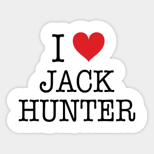 I Love Jack Hunter Shirt - Boy Meets World Sticker